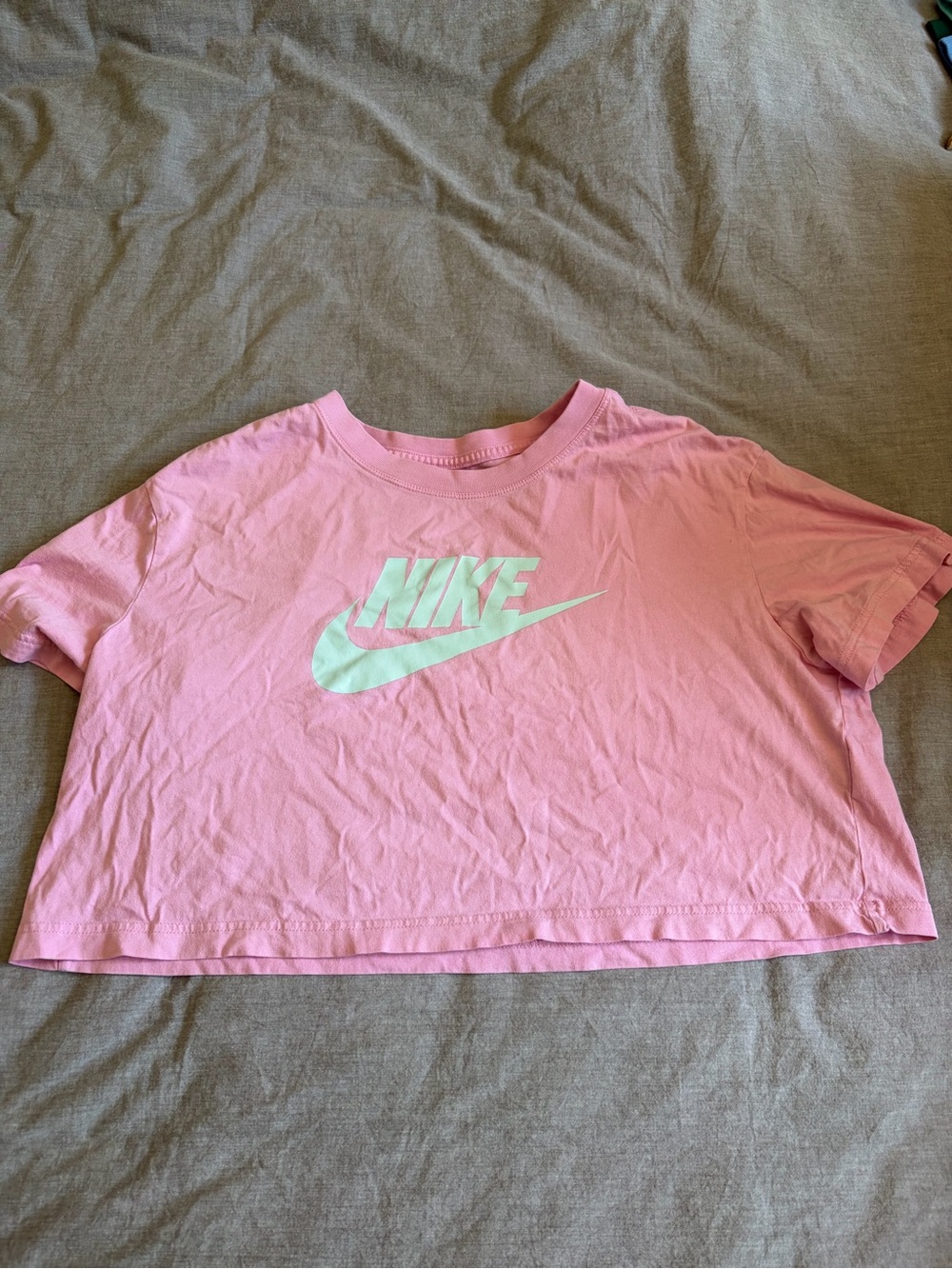 Nike Pink Logo Tee